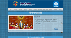 Desktop Screenshot of colegiosanfco.cl